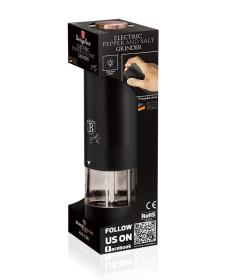 Berlingerhaus Mlýnek na pepř a sůl elektrický Black Rose Collection