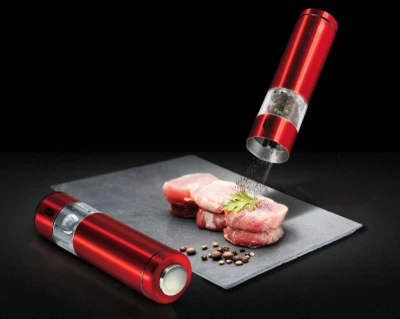 Berlingerhaus BH-1907 Mlýnek na pepř a sůl elektrický Burgundy Metallic Line