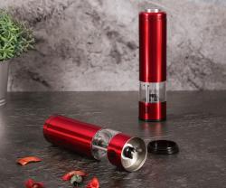 Berlingerhaus BH-1907 Mlýnek na pepř a sůl elektrický Burgundy Metallic Line