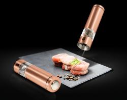 Berlingerhaus BH-1906 Mlýnek na pepř a sůl elektrický Rosegold Metallic Line