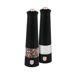 Berlingerhaus Mlýnek na pepř a sůl elektrický sada 2 ks Black Rose Collection Berlingerhaus Mlýnek na pepř a sůl elektrický sada 2 ks Black Rose Collection