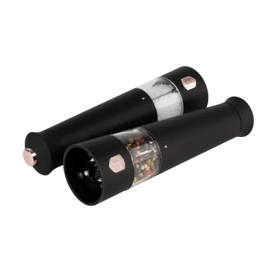 Berlingerhaus Mlýnek na pepř a sůl elektrický sada 2 ks Black Rose Collection