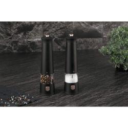 Berlingerhaus Mlýnek na pepř a sůl elektrický sada 2 ks Black Rose Collection