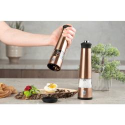 Berlingerhaus Mlýnek na pepř a sůl elektrický sada 2 ks Rosegold Metallic Line