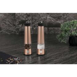 Berlingerhaus Mlýnek na pepř a sůl elektrický sada 2 ks Rosegold Metallic Line