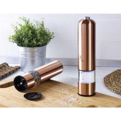 Berlingerhaus Mlýnek na pepř a sůl elektrický sada 2 ks Rosegold Metallic Line