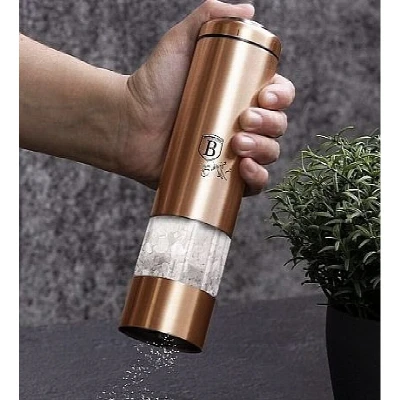 Berlingerhaus Mlýnek na pepř a sůl elektrický sada 2 ks Rosegold Metallic Line