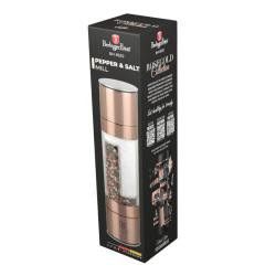 Berlingerhaus Mlýnek na pepř a sůl elektrický Rosegold Metallic Line