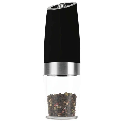 Berlingerhaus Mlýnek na pepř a sůl s gravitačním mechanismem sada 2 ks Black Rose Collection