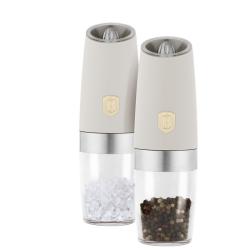 Berlingerhaus Mlýnek na pepř a sůl s gravitačním mechanismem sada 2 ks Sahara Collection