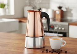 Berlingerhaus Kávovar 6 šálků indukční Metallic Line Rose Gold Edition