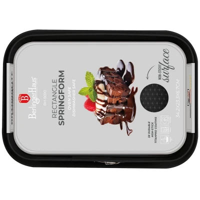 Berlingerhaus Obdélníková forma na pečení 2v1 39x27 cm Antracit Collection