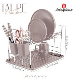 Berlingerhaus Odkapávač na nádobí Taupe Collection