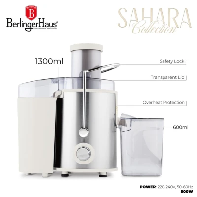 Berlingerhaus Odšťavňovač 500 W Sahara Collection