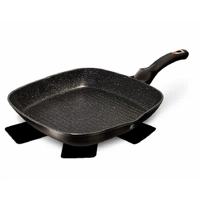 Berlingerhaus Pánev grilovací s mramorovým povrchem 28 cm Black Rose Collection