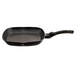 Berlingerhaus Pánev grilovací s mramorovým povrchem 28 cm Black Silver Collection Berlingerhaus Pánev grilovací s mramorovým povrchem 28 cm Black Silver Collection