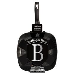 Berlingerhaus Pánev grilovací s mramorovým povrchem 28 cm Black Silver Collection
