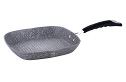 Berlingerhaus Pánev grilovací s mramorovým povrchem 28 cm Gray Stone Touch Line