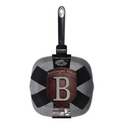 Berlingerhaus Pánev grilovací s mramorovým povrchem 28 cm Gray Stone Touch Line
