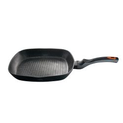 Berlingerhaus Pánev grilovací s mramorovým povrchem Granit Diamond Line 28 cm