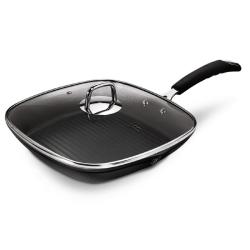 Berlingerhaus Pánev grilovací s poklicí 28 cm Black Professional Line Berlingerhaus Pánev grilovací s poklicí 28 cm Black Professional Line