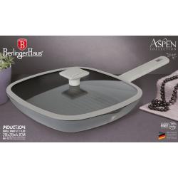 Berlingerhaus Pánev grilovací s poklicí s titanovým povrchem 28 cm Aspen Collection
