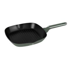 Berlingerhaus Pánev grilovací s titanovým povrchem 28 cm Matte Green