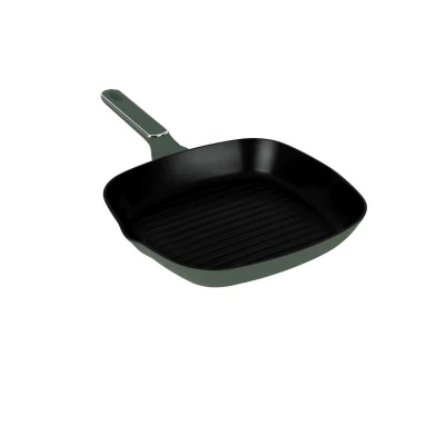 Berlingerhaus Pánev grilovací s titanovým povrchem 28 cm Matte Green