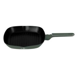 Berlingerhaus Pánev grilovací s titanovým povrchem 28 cm Matte Green