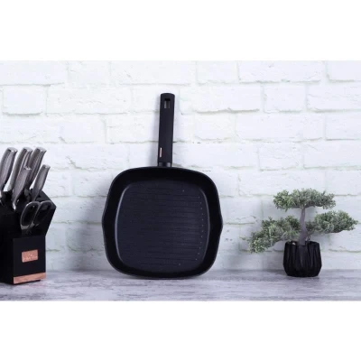 Berlingerhaus Pánev grilovací s titanovým povrchem 28 cm Monaco Collection