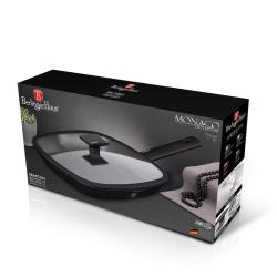 Berlingerhaus Pánev grilovací s titanovým povrchem a poklicí 28 cm Monaco Collection