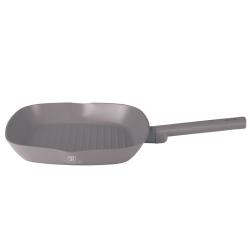 Berlingerhaus Pánev grilovací s titanovým povrchem a poklicí 28 cm Taupe Collection