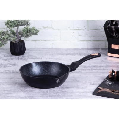 Berlingerhaus Pánev hluboká s mramorovým povrchem 24 cm Black Rose Collection