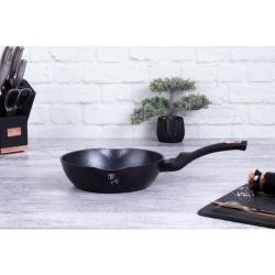 Berlingerhaus Pánev hluboká s mramorovým povrchem 24 cm Black Rose Collection