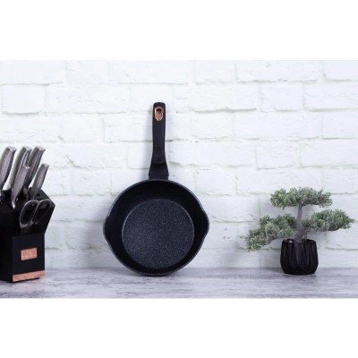 Berlingerhaus Pánev hluboká s mramorovým povrchem 24 cm Black Rose Collection