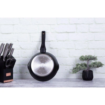 Berlingerhaus Pánev hluboká s mramorovým povrchem 24 cm Black Rose Collection