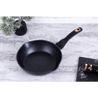 Berlingerhaus Pánev hluboká s mramorovým povrchem 24 cm Black Rose Collection