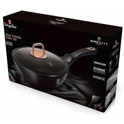 Berlingerhaus Pánev hluboká s poklicí 24 cm Black Rose Collection