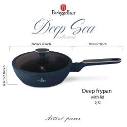 Berlingerhaus Pánev hluboká s poklicí 24 cm Deep Sea Collection