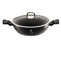 Berlingerhaus Pánev hluboká s poklicí 28 cm Black Silver Collection Berlingerhaus Pánev hluboká s poklicí 28 cm Black Silver Collection