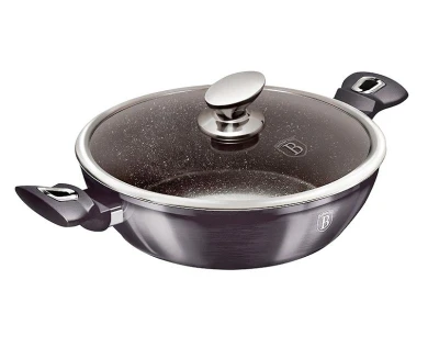 Berlingerhaus BH-6898 Pánev hluboká s poklicí 28 cm Carbon PRO Line