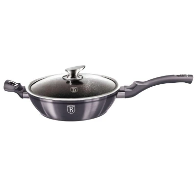 Berlingerhaus Pánev hluboká s poklicí 32 cm Carbon PRO Line Berlingerhaus Pánev hluboká s poklicí 32 cm Carbon PRO Line