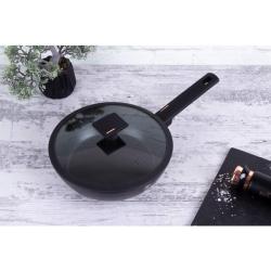 Berlingerhaus Pánev hluboká s titanovým povrcham a poklicí 24 cm Monaco Collection