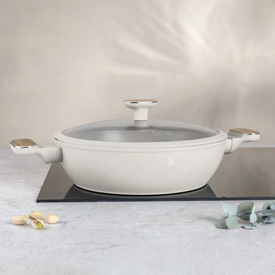 Berlingerhaus Pánev hluboká s titanovým povrchem 28 cm Sahara Nordic Collection