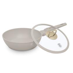 Berlingerhaus Pánev hluboká s titanovým povrchem a poklicí 24 cm Sahara Collection