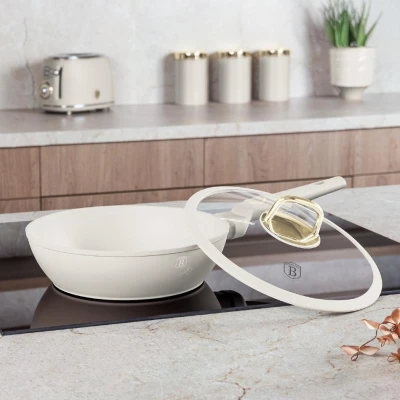 Berlingerhaus Pánev hluboká s titanovým povrchem a poklicí 24 cm Sahara Collection