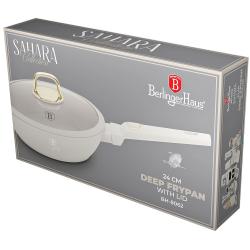 Berlingerhaus Pánev hluboká s titanovým povrchem a poklicí 24 cm Sahara Collection