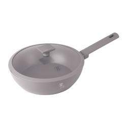 Berlingerhaus Pánev hluboká s titanovým povrchem a poklicí 24 cm Taupe Collection Berlingerhaus Pánev hluboká s titanovým povrchem a poklicí 24 cm Taupe Collection