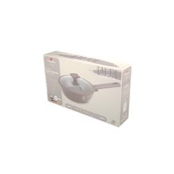 Berlingerhaus Pánev hluboká s titanovým povrchem a poklicí 24 cm Taupe Collection
