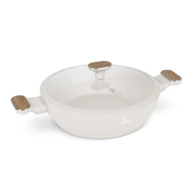 Berlingerhaus Pánev hluboká s titanovým povrchem a poklicí 28 cm Sahara Nordic Collection